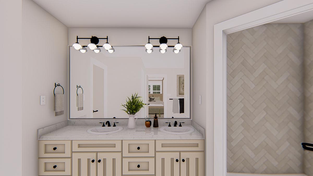 Plan 61259UT: Traditional Home Plan with Gigantic Master Suite and Lower Level Expansion - Image #33 - Traditional