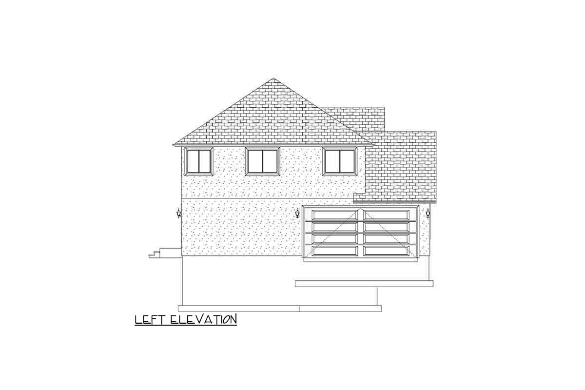Plan 61262UT: Traditional 2-Story House Plan with Oversized Master Suite - 2656 Sq Ft - Image #22 - Traditional