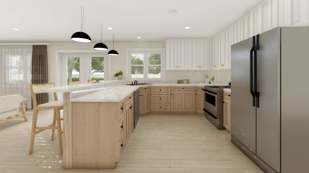 Plan 61262UT: Traditional 2-Story House Plan with Oversized Master Suite - 2656 Sq Ft - Image #9 - Traditional