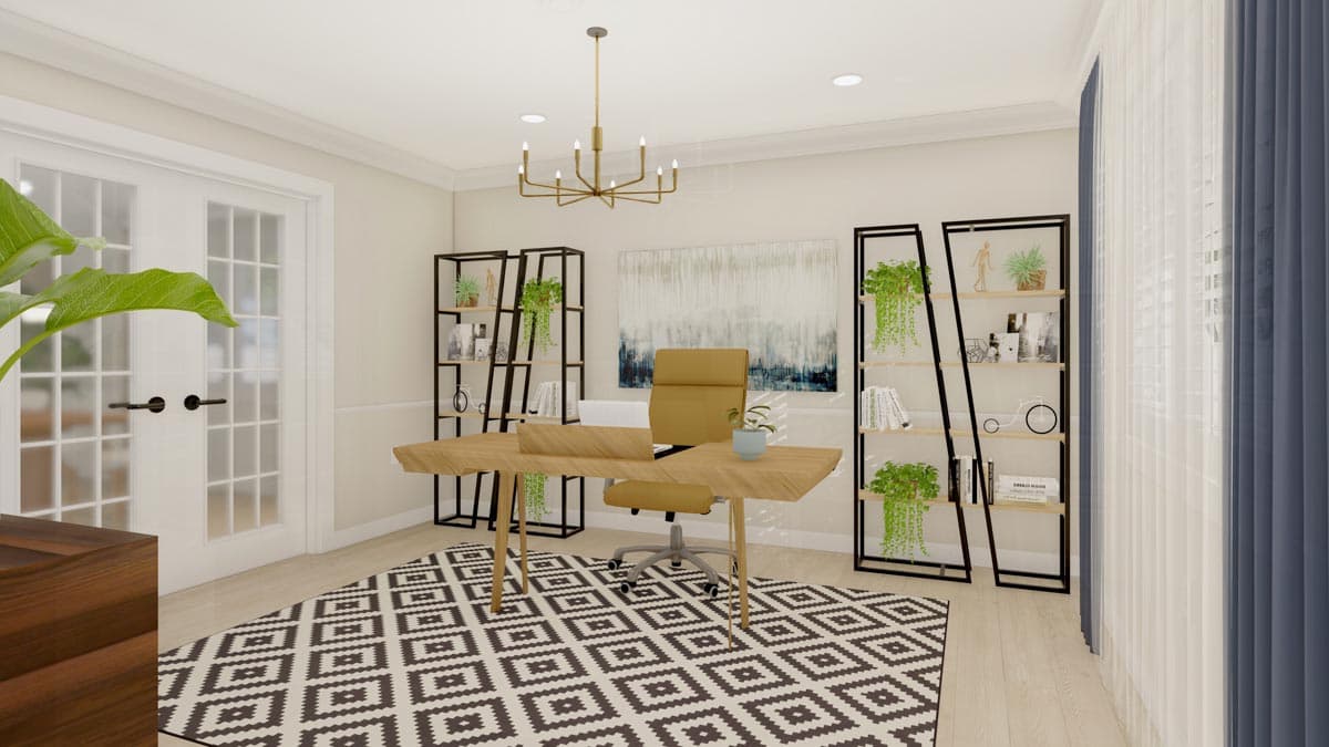 Plan 61262UT: Traditional 2-Story House Plan with Oversized Master Suite - 2656 Sq Ft - Image #13 - Traditional