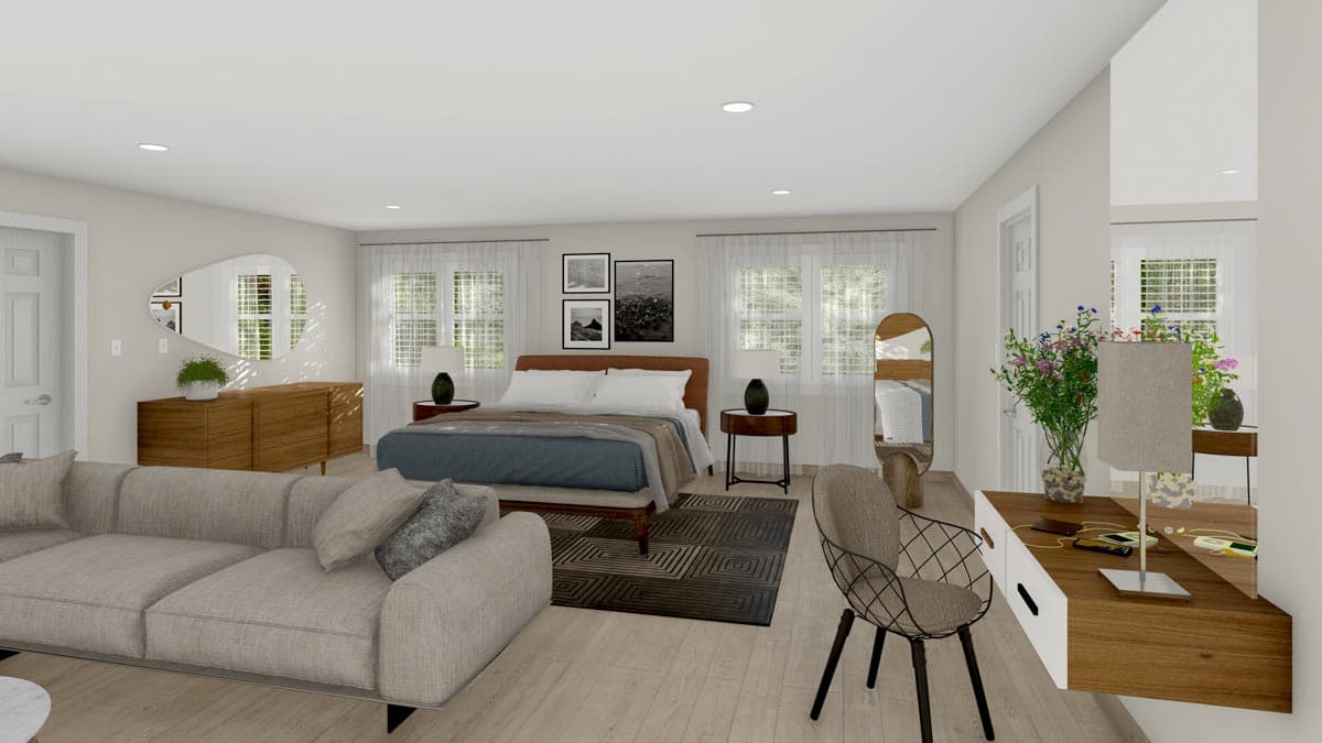 Plan 61262UT: Traditional 2-Story House Plan with Oversized Master Suite - 2656 Sq Ft - Image #19 - Traditional