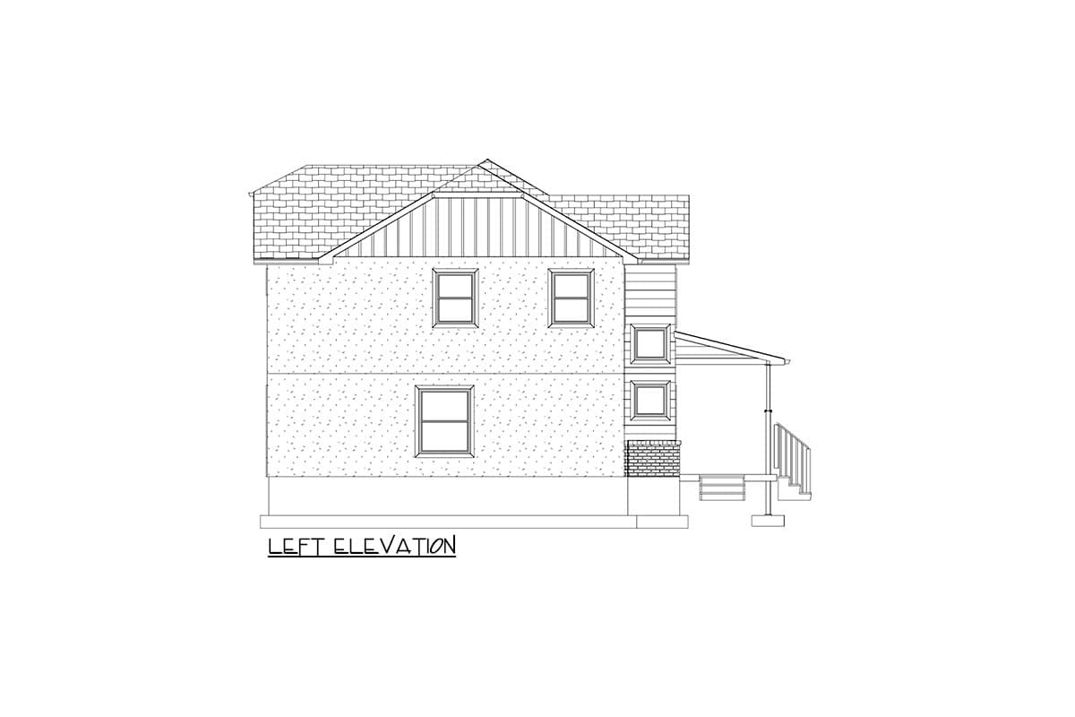 Plan 61287UT: 2-Story Traditional Home Plan with Great Closet Space - Image #38 - Traditional