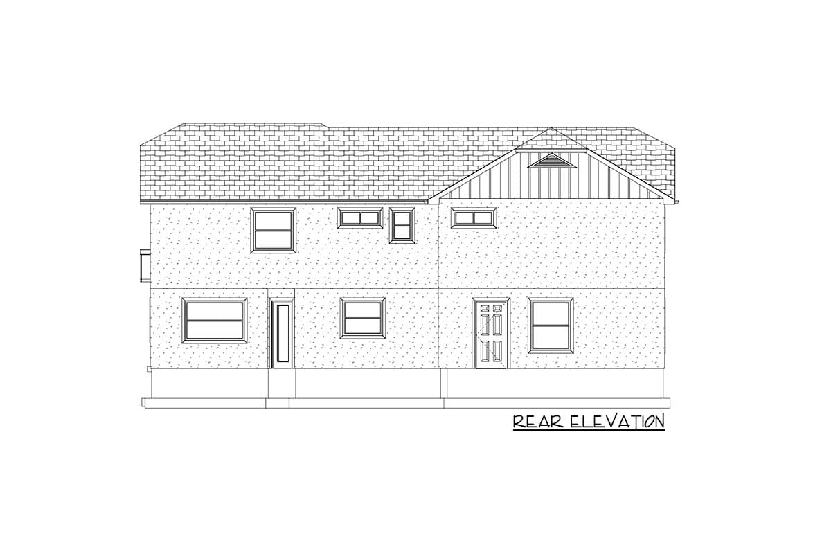 Plan 61287UT: 2-Story Traditional Home Plan with Great Closet Space - Image #39 - Traditional