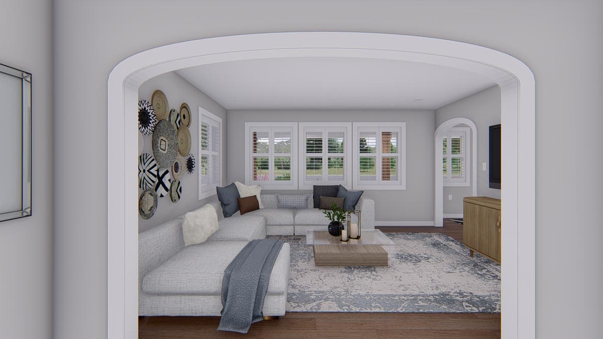 Plan 61287UT: 2-Story Traditional Home Plan with Great Closet Space - Image #14 - Traditional