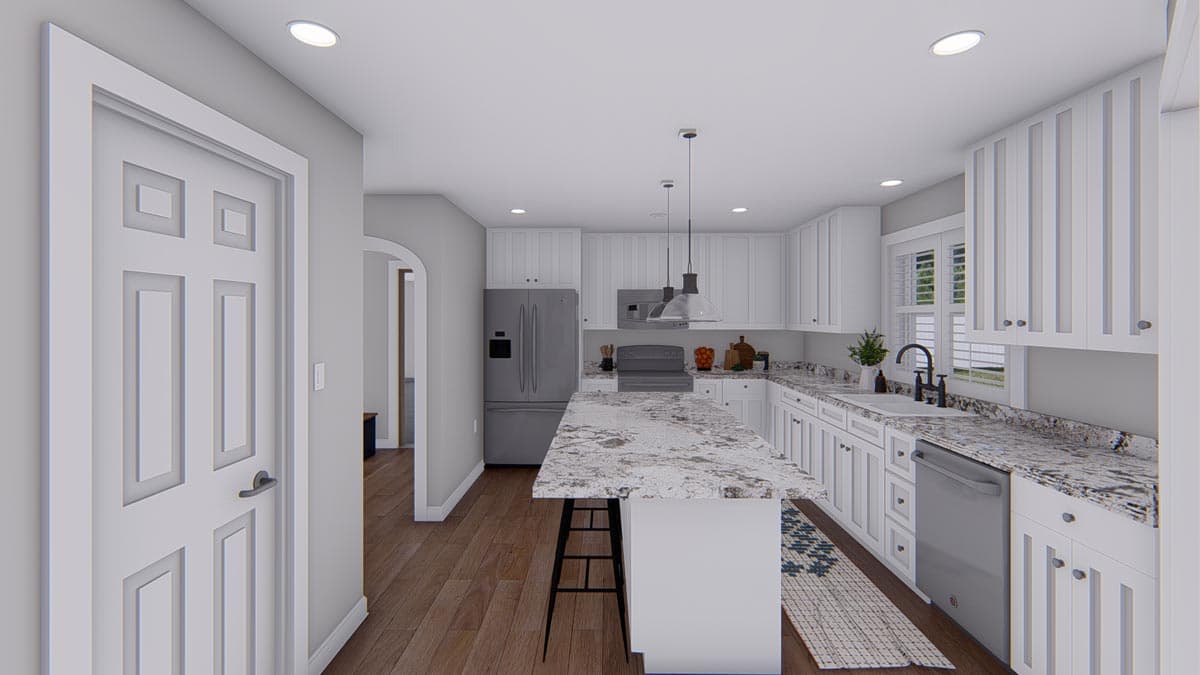 Plan 61287UT: 2-Story Traditional Home Plan with Great Closet Space - Image #17 - Traditional