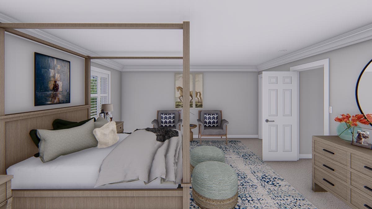 Plan 61287UT: 2-Story Traditional Home Plan with Great Closet Space - Image #23 - Traditional