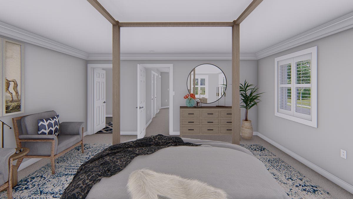 Plan 61287UT: 2-Story Traditional Home Plan with Great Closet Space - Image #24 - Traditional