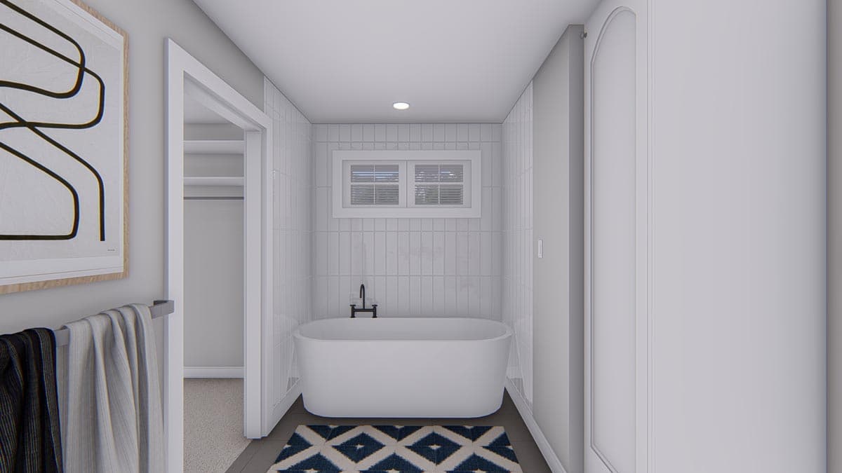 Plan 61287UT: 2-Story Traditional Home Plan with Great Closet Space - Image #28 - Traditional