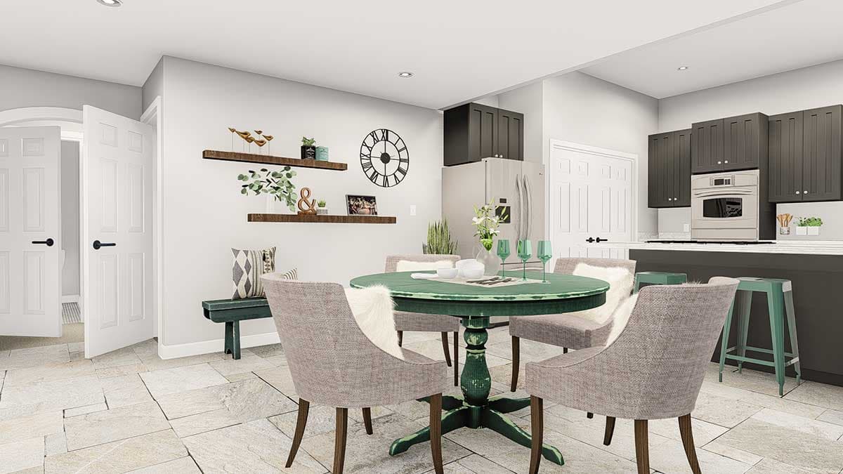 Plan 61300UT: Option for Lower Level Media Room - Image #11 - Traditional