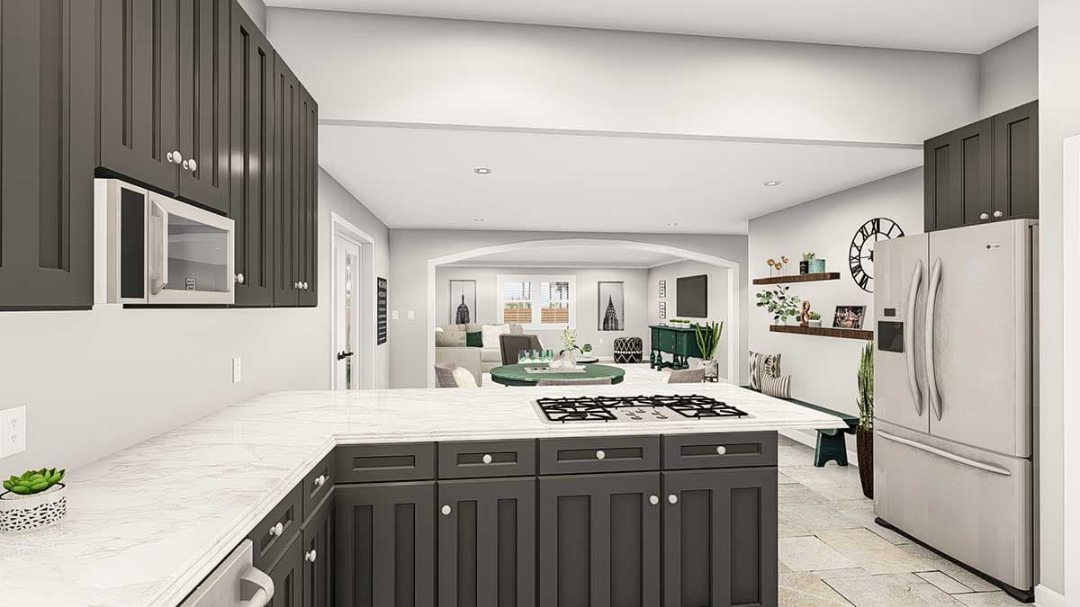 Plan 61300UT: Option for Lower Level Media Room - Image #15 - Traditional