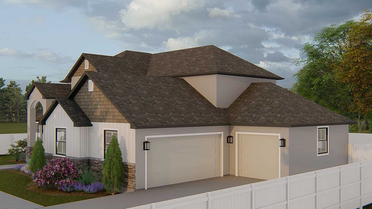 Plan 61305UT: Craftsman Home Plan with Four-to-Seven Bedrooms - Image #4 - Craftsman, Northwest, Traditional