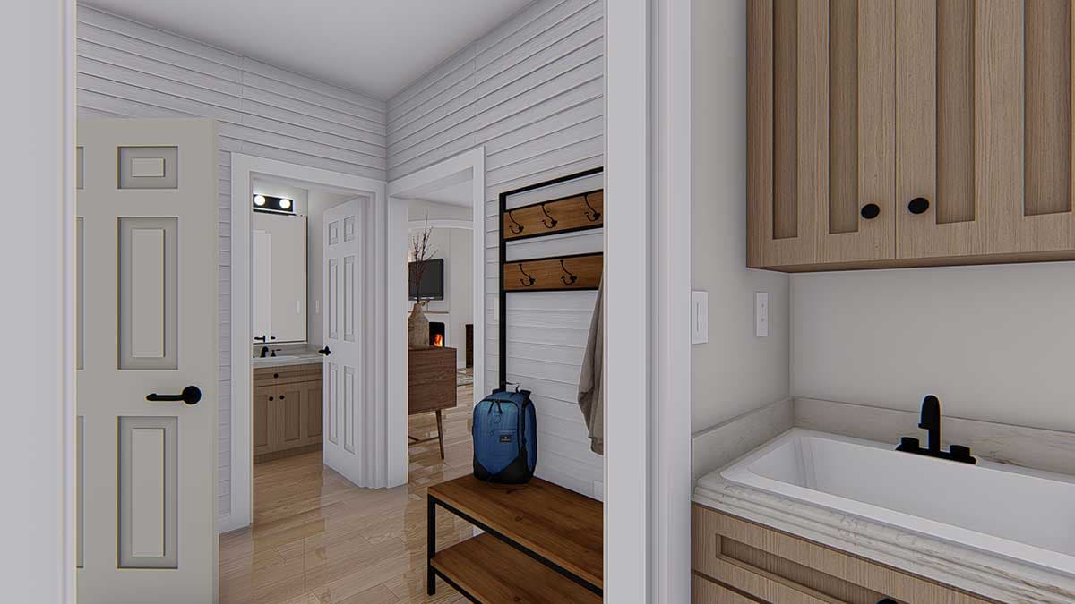 Plan 61305UT: Craftsman Home Plan with Four-to-Seven Bedrooms - Image #20 - Craftsman, Northwest, Traditional