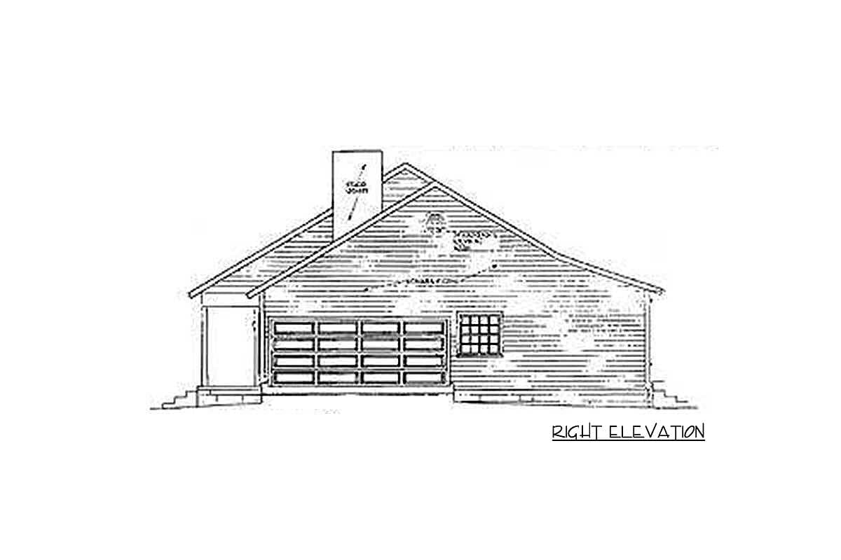 Plan 62099V: Split Bedroom Country Ranch - Image #18 - Country, Ranch
