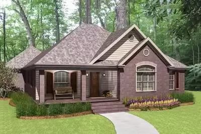 Southern Ranch with 3 Clustered Bedrooms