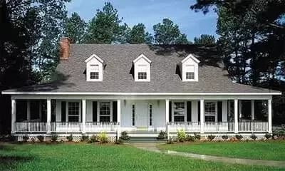 Country Home with Wrap-Around Porch