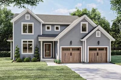 3-Bedroom Traditional House Plan with Informal Layout - 1641 Square Feet