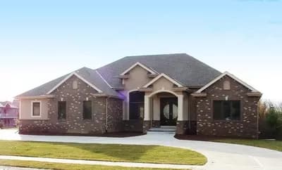 Single-Story House Plan with 3-Car Garage