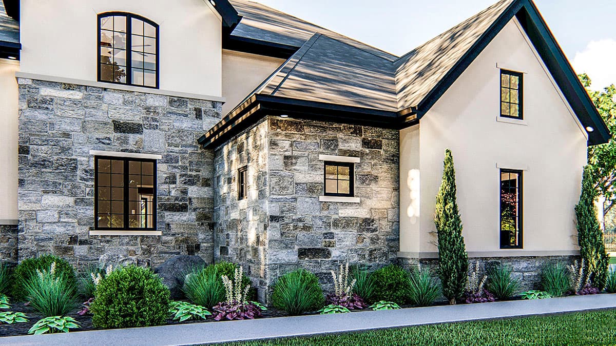 Plan 62451DJ: Many-Gabled Traditional House Plan - Image #6 - European, Traditional, Transitional