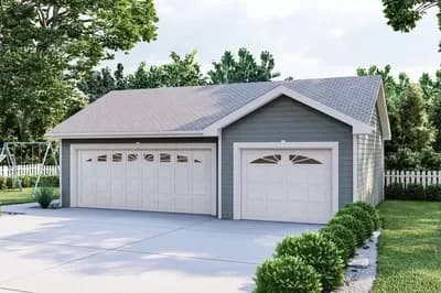 3 Car Garage or 2 Plus Shop