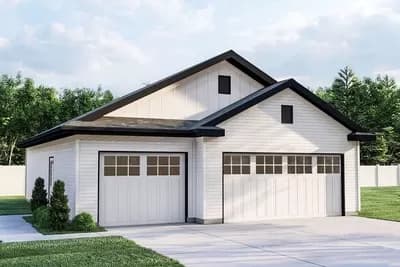 2-Car Garage Plan