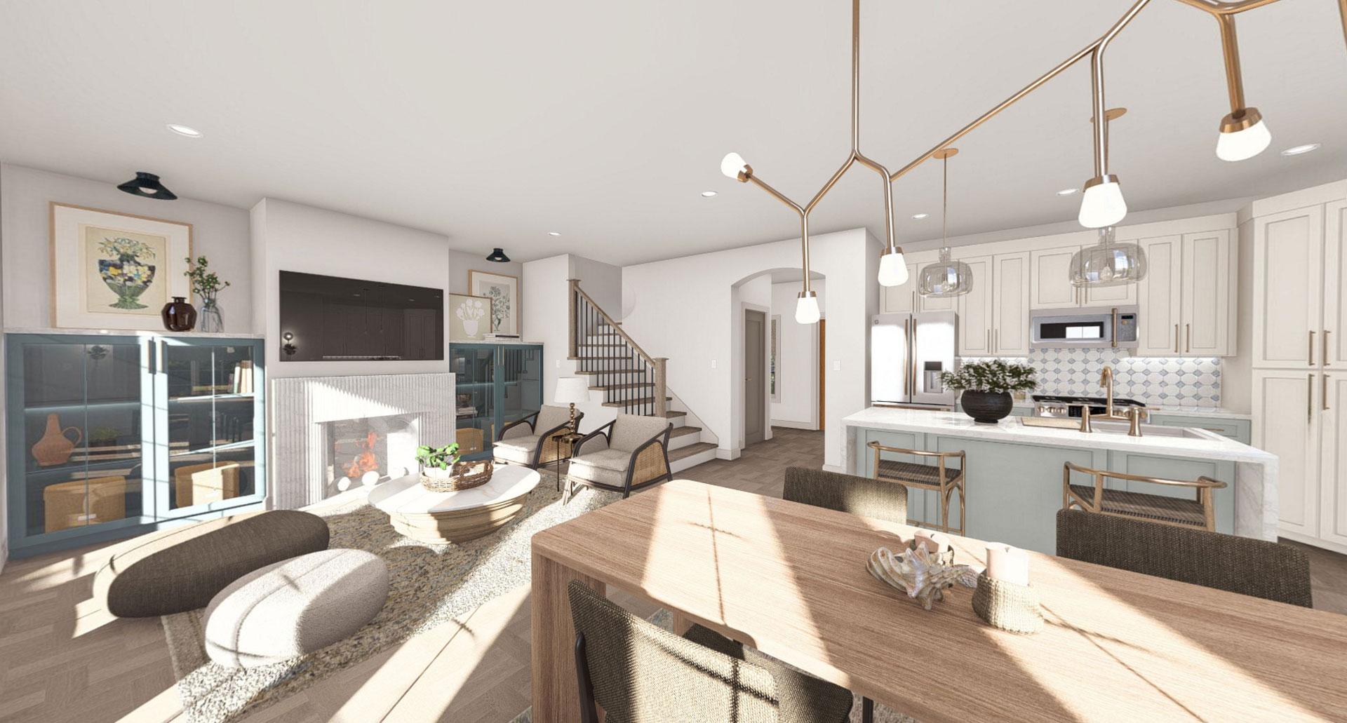 Plan 62488DJ: Two-Story Tuscan House Plan with 2-Car Drive-Under Garage - 1633 Sq Ft - Virtual Tour Cover Image - Beach, Coastal, Mediterranean, Southwest, Tuscan