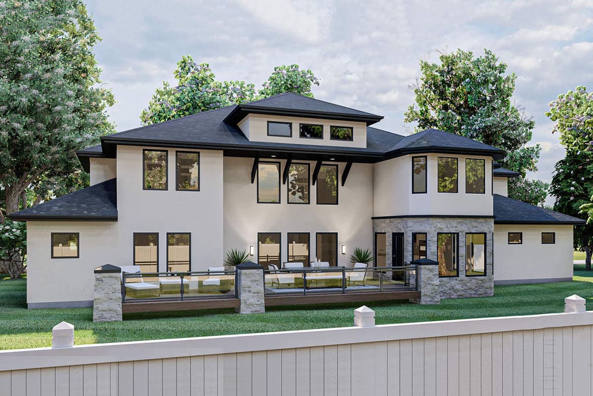 Plan 62496DJ: 5 Bed Luxury Italianate House Plan - Image #4 - European, Traditional