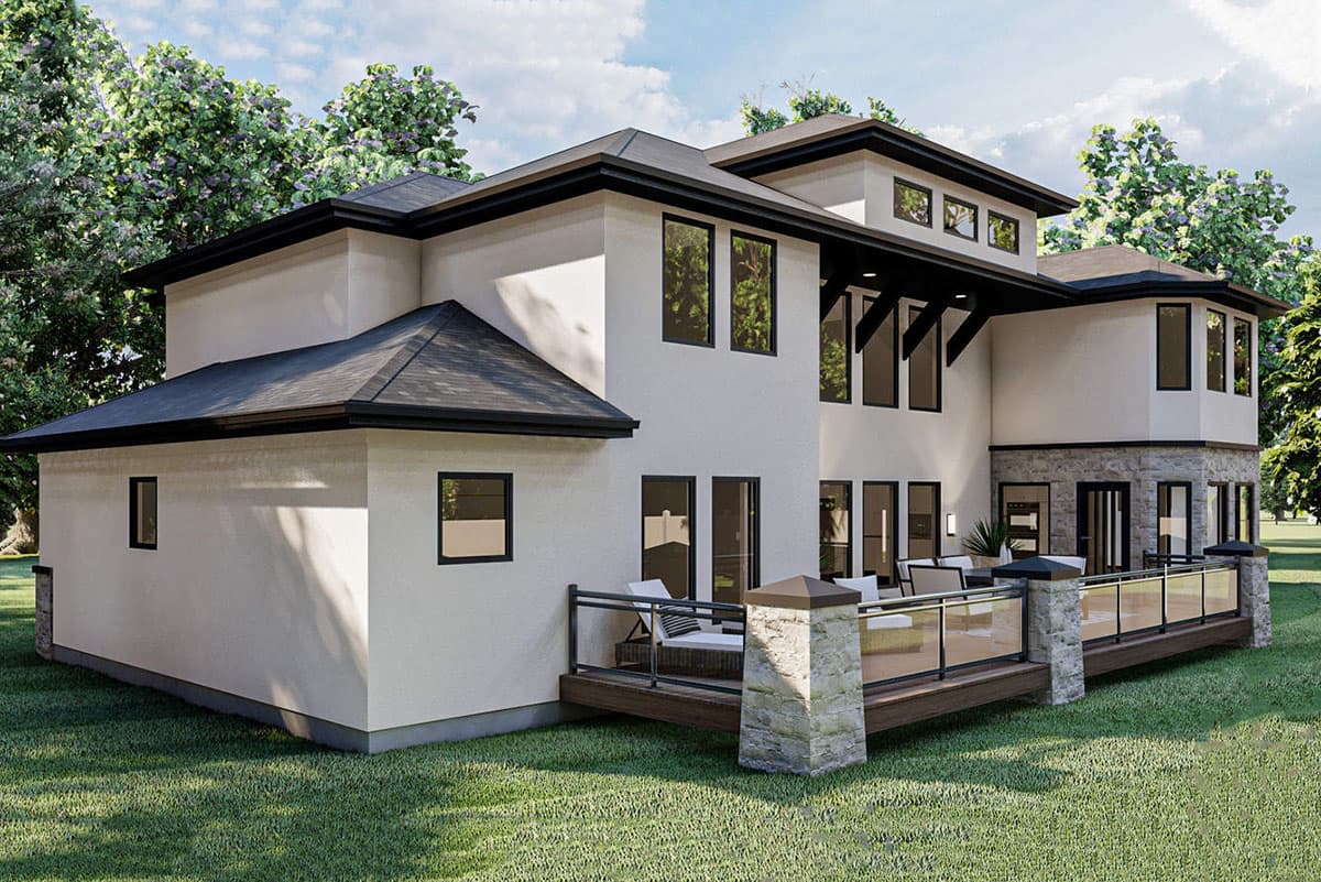 Plan 62496DJ: 5 Bed Luxury Italianate House Plan - Image #5 - European, Traditional