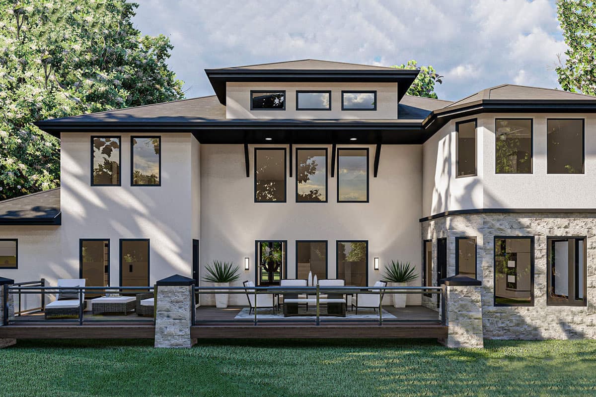 Plan 62496DJ: 5 Bed Luxury Italianate House Plan - Image #7 - European, Traditional