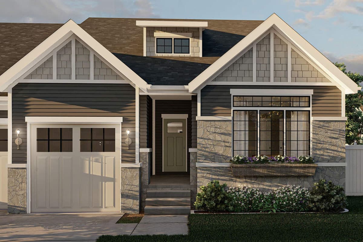 Plan 62501DJ: Compact 3 Bed Home Plan - Image #30 - Craftsman, Northwest