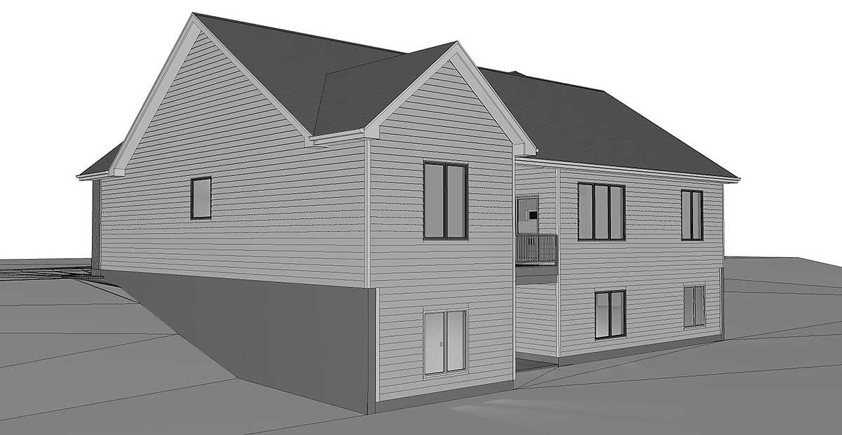 Plan 62506DJ: One-Level Craftsman Home Plan with Private Office - Image #10 - Bungalow, Craftsman, Northwest