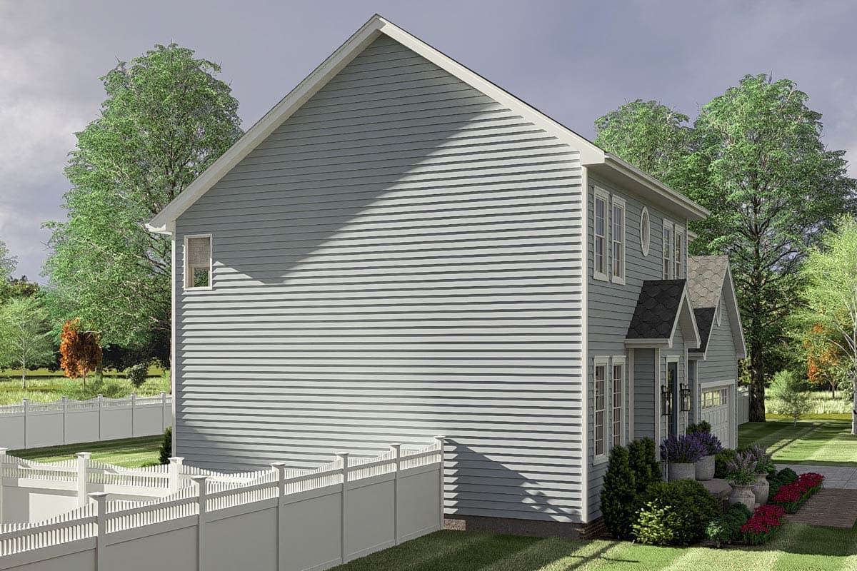 Plan 62511DJ: Two-Story Colonial House Plan with Home Office - 1998 Sq Ft - Image #16 - Colonial, Traditional