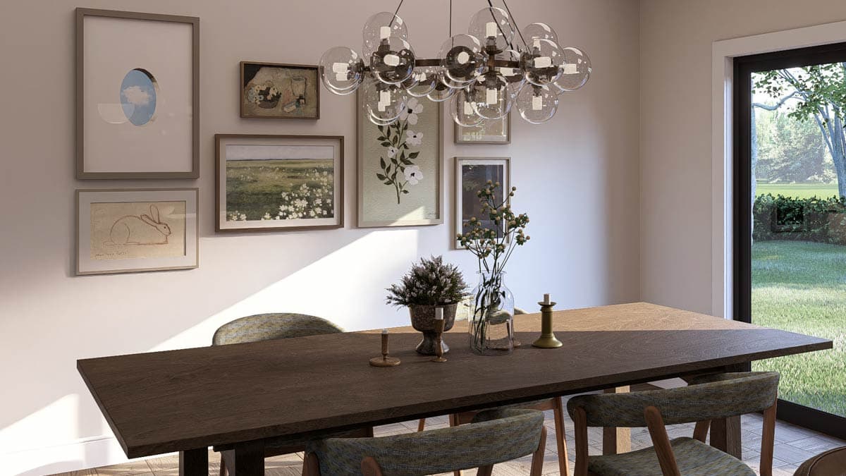 Plan 62526DJ: Split Level House Plan With Upstairs Laundry - Image #6 - Cottage, Traditional