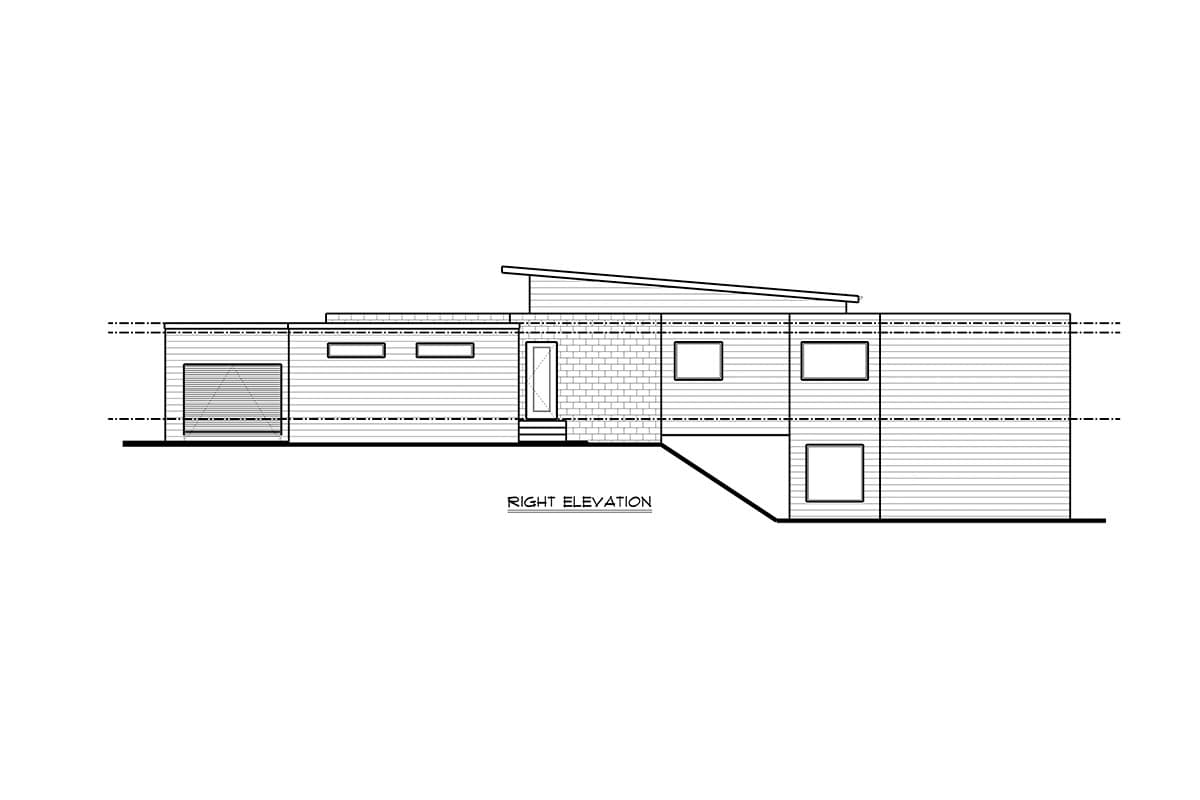 Plan 62528DJ: Eye-Catching Contemporary Home Plan - Image #13 - Contemporary, Mid Century Modern, Modern, Ranch