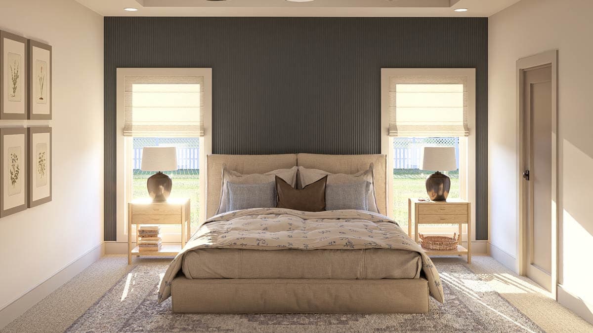 Plan 62530DJ: Stylish Ranch Home Plan - Image #8 - Ranch, Traditional