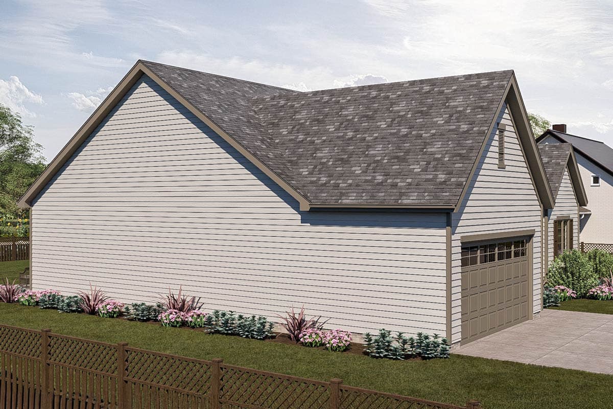 Plan 62533DJ: Comfortable 3 Bed Ranch Home Plan - Image #11 - Ranch, Traditional