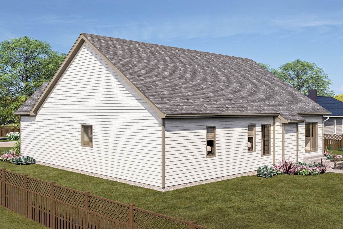 Plan 62533DJ: Comfortable 3 Bed Ranch Home Plan - Image #13 - Ranch, Traditional