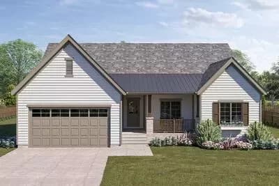Comfortable 3 Bed Ranch Home Plan