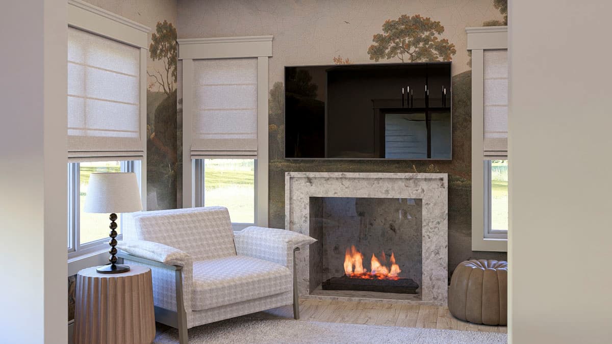 Plan 62536DJ: 4-Bed Traditional European House Plan with Hearth Room - 2193 Sq Ft - Image #10 - European, Traditional