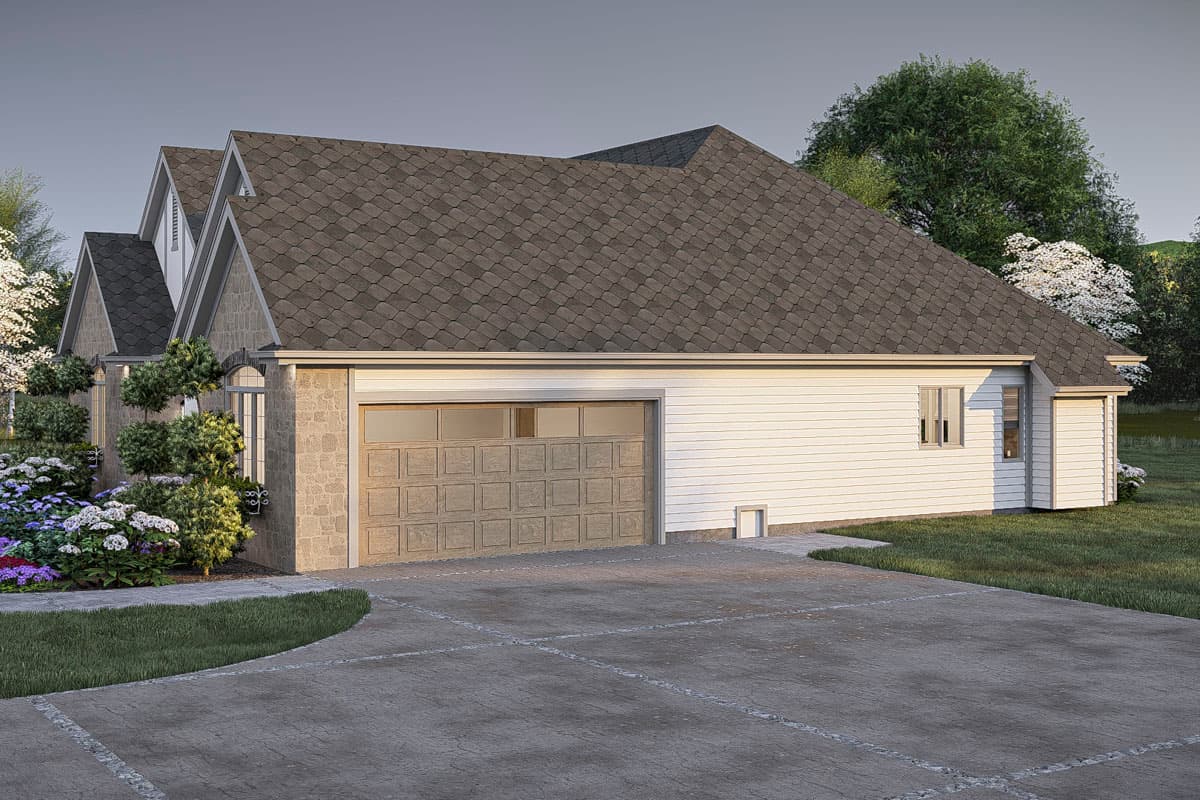 Plan 62536DJ: 4-Bed Traditional European House Plan with Hearth Room - 2193 Sq Ft - Image #15 - European, Traditional