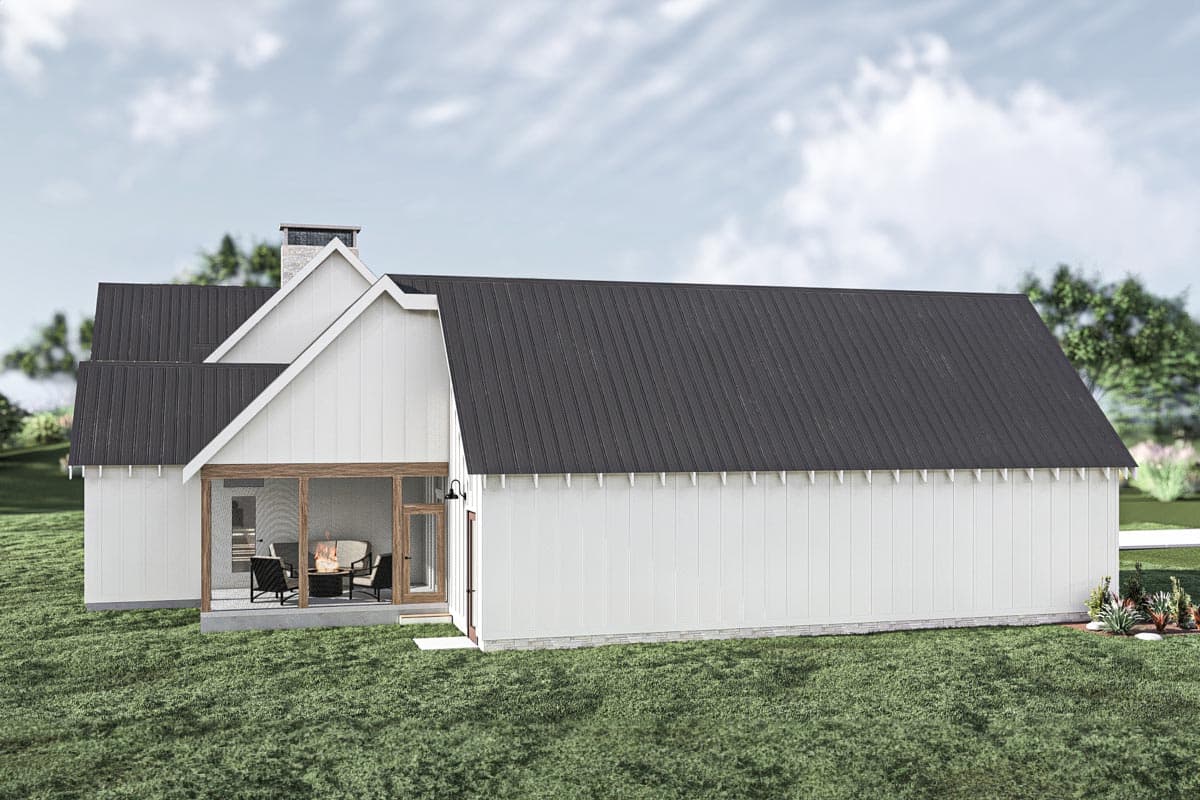 Plan 62544DJ: Modern 4 Bedroom Farmhouse Plan with 2-Story Great Room - 2768 Sq Ft - Image #22 - Country, Farmhouse, Modern Farmhouse, New American, Traditional