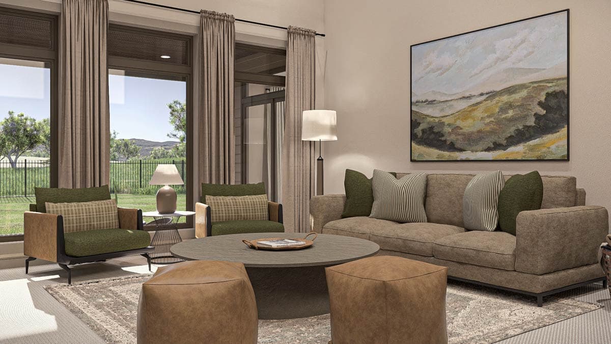 Plan 62550DJ: Two-Story Traditional Hill-Country House Plan with 4-Bedrooms - 2955 Sq Ft - Image #6 - Hill Country, Mountain, Northwest, Ranch