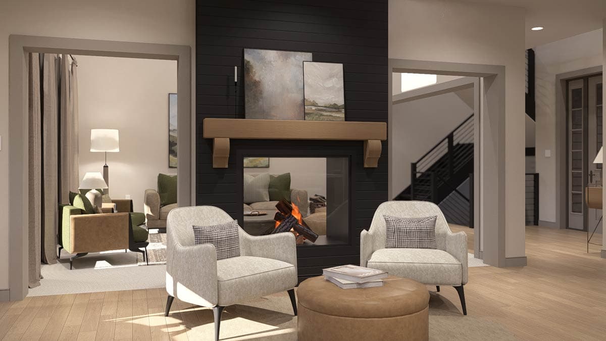 Plan 62550DJ: Two-Story Traditional Hill-Country House Plan with 4-Bedrooms - 2955 Sq Ft - Image #8 - Hill Country, Mountain, Northwest, Ranch