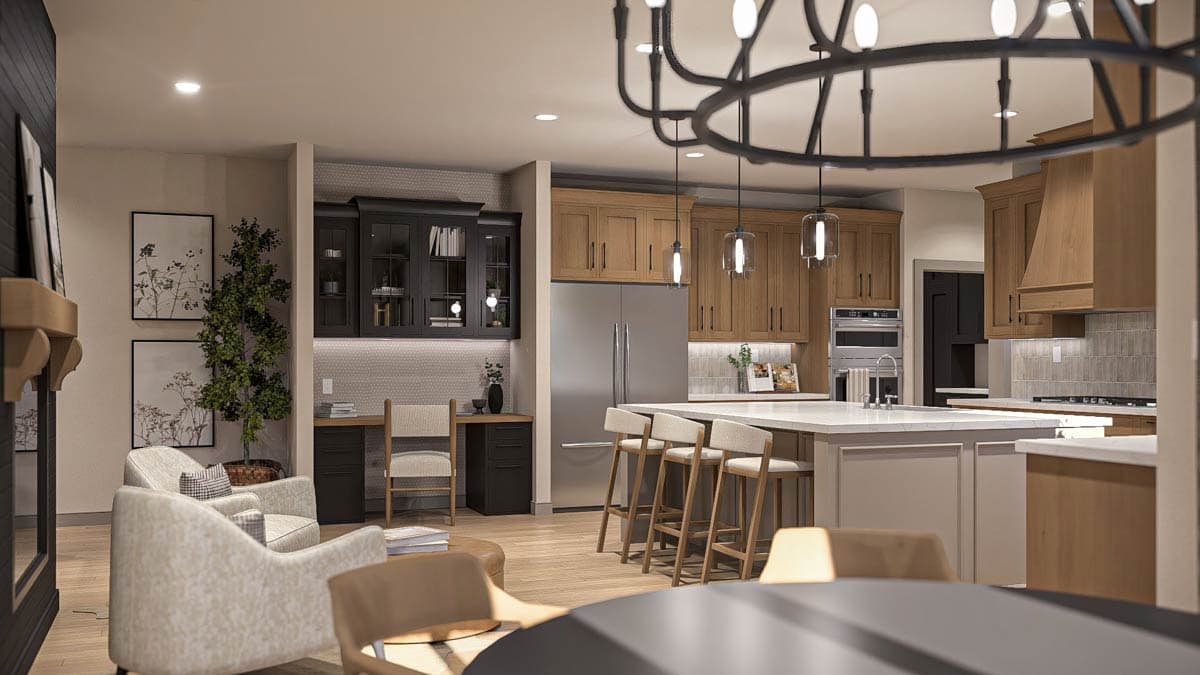 Plan 62550DJ: Two-Story Traditional Hill-Country House Plan with 4-Bedrooms - 2955 Sq Ft - Image #11 - Hill Country, Mountain, Northwest, Ranch