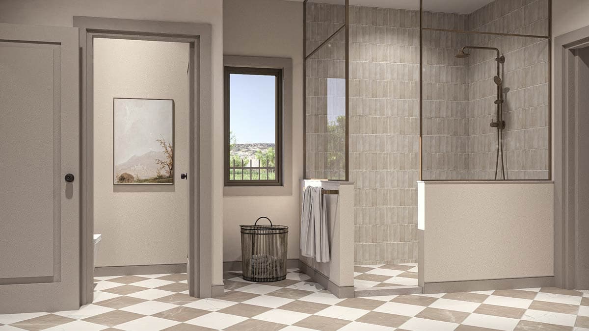 Plan 62550DJ: Two-Story Traditional Hill-Country House Plan with 4-Bedrooms - 2955 Sq Ft - Image #13 - Hill Country, Mountain, Northwest, Ranch