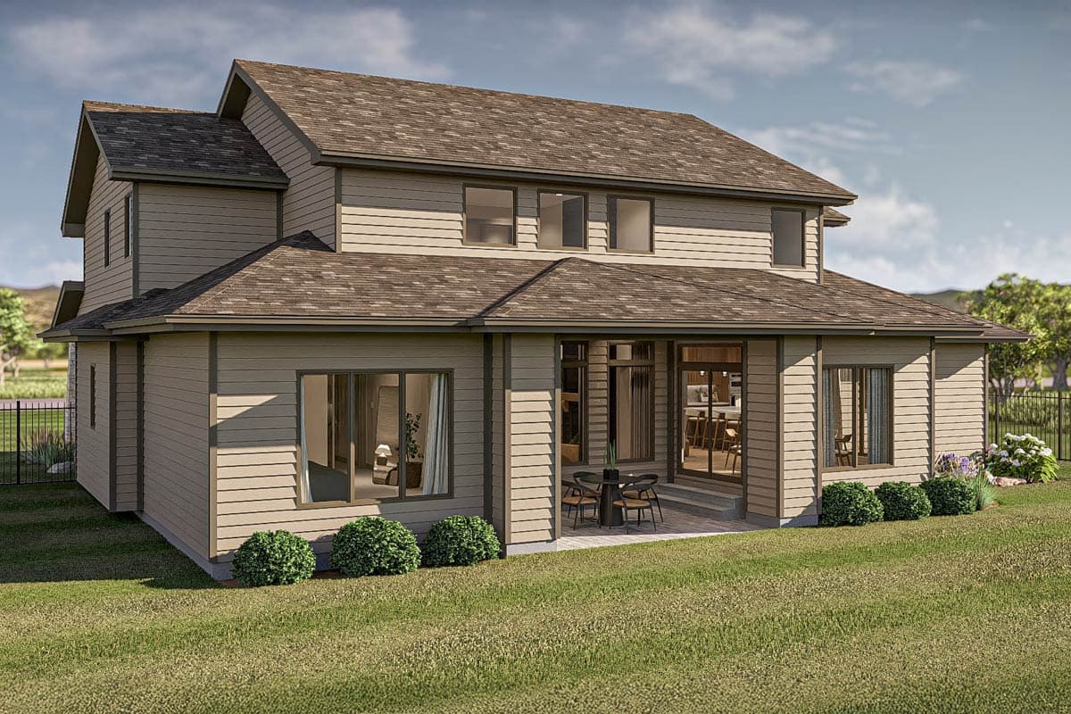 Plan 62550DJ: Two-Story Traditional Hill-Country House Plan with 4-Bedrooms - 2955 Sq Ft - Image #18 - Hill Country, Mountain, Northwest, Ranch