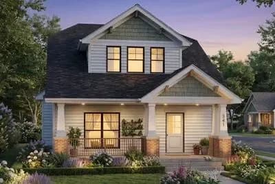 Two Bed Bungalow with Vaulted Master