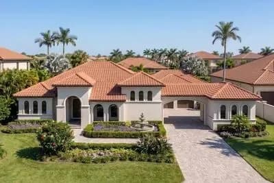 Mediterranean-influenced House Plan with Secluded Master Suite