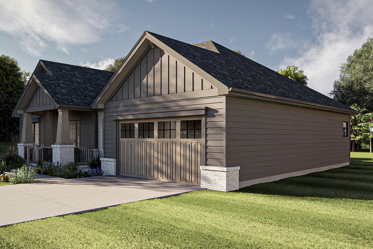 Plan 62565DJ: 3-Bed Craftsman Ranch House Plan with Split Beds - 1691 Sq Ft - Image #15 - Craftsman, Northwest, Ranch, Traditional