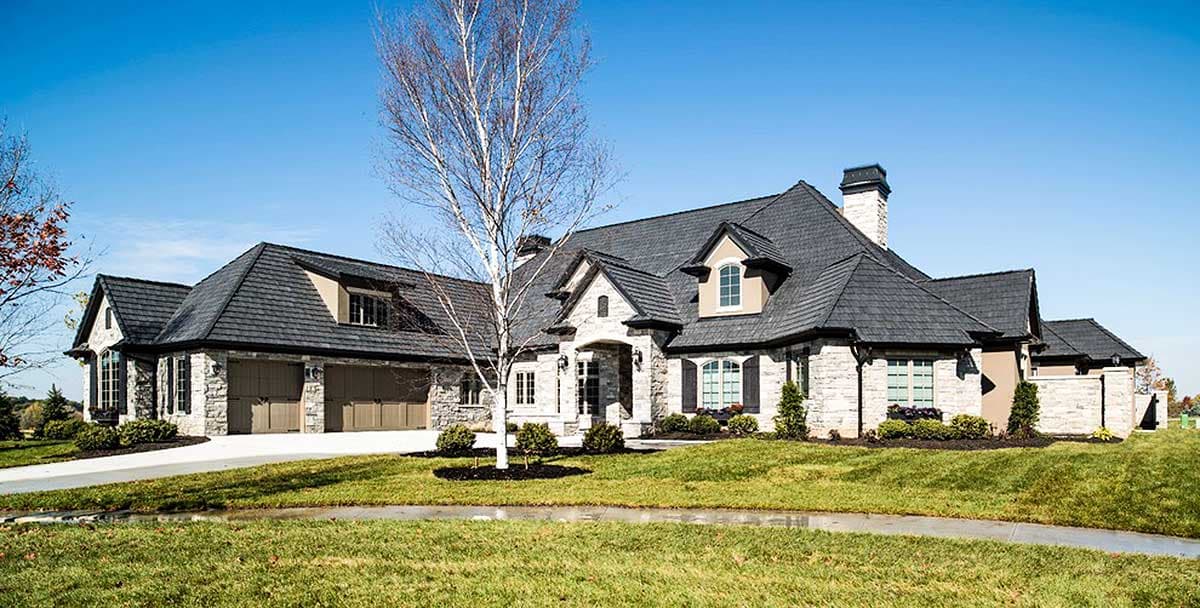 Plan 62566DJ: Luxury on One Level - Image #10 - European