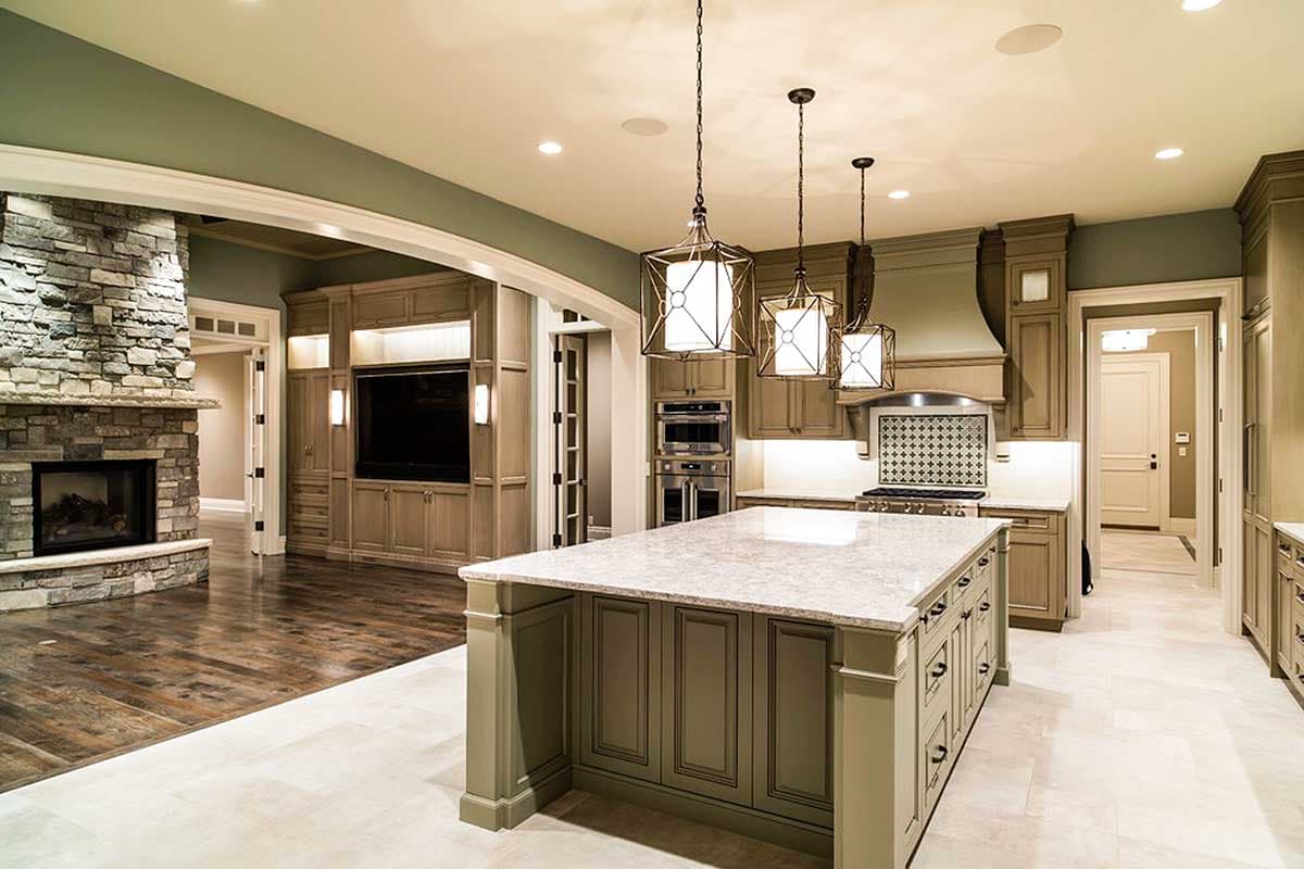 Plan 62566DJ: Luxury on One Level - Image #20 - European